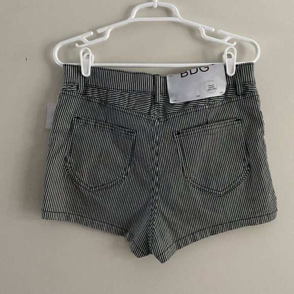 Urban Outfitters BDG Wmn 30W Blue/White Striped Pin Up Super High Rise Short NWT - Picture 5 of 8